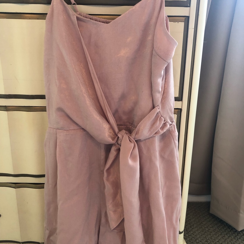 Blush pink romper